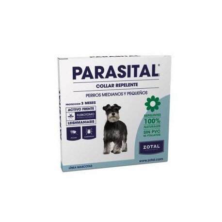 PARASITAL COLLAR PERROS PEQ/MED